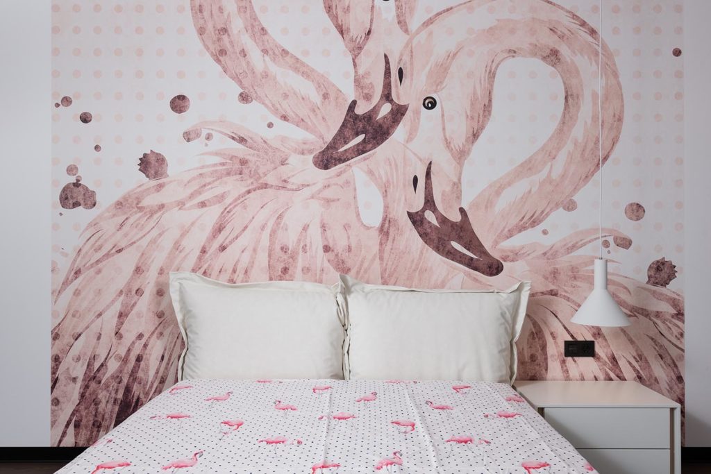 flamingos used improperly in beach decor